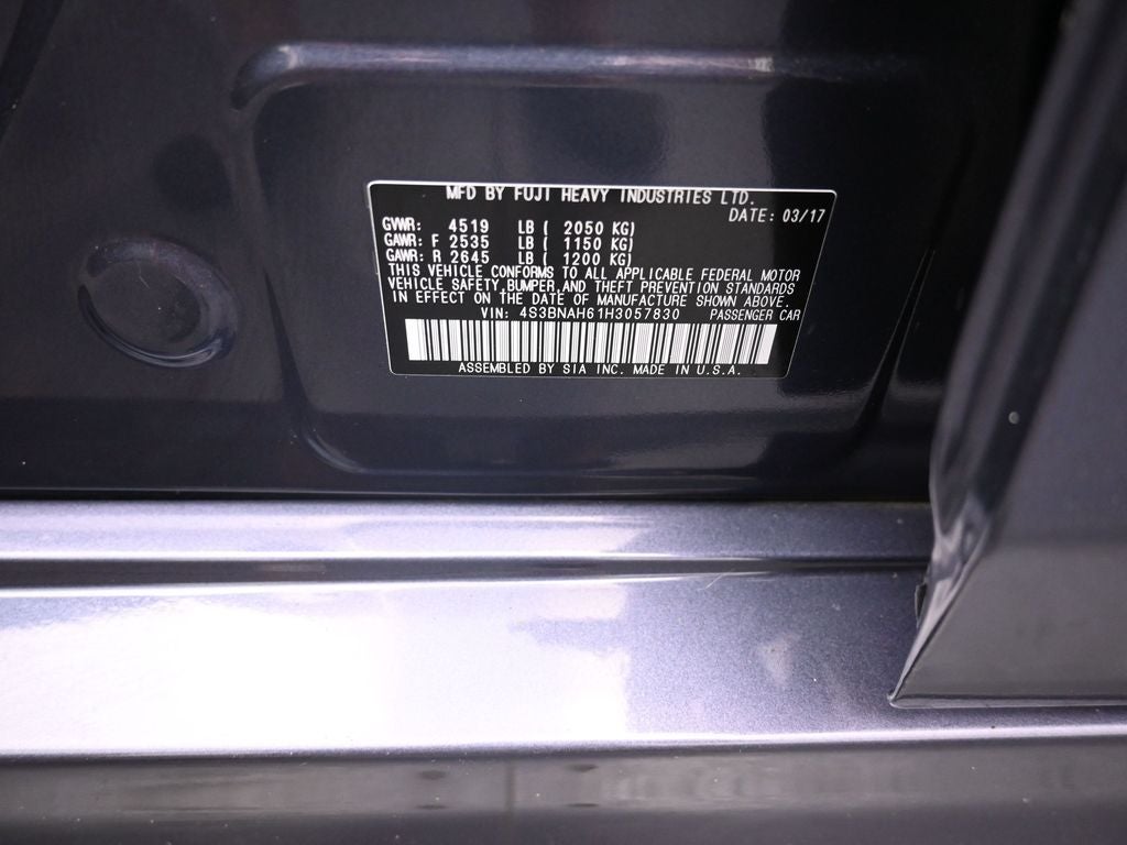 2017 Subaru Legacy 2.5i Premium