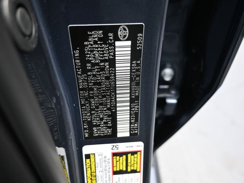 2026 Toyota Camry SE Nightshade