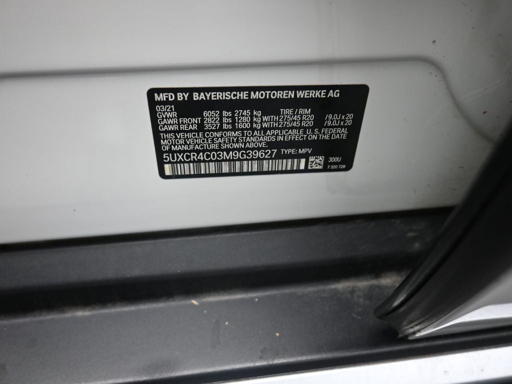 2021 BMW X5 sDrive40i