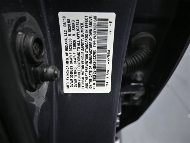 2019 Honda Civic Sport Low Miles