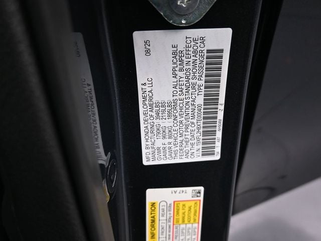 2026 Honda Civic Sport