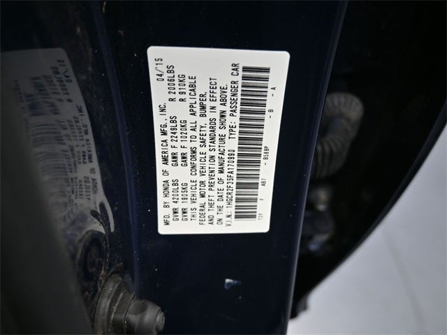 2015 Honda Accord LX Smurf Blue