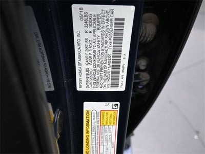 2018 Honda Accord Hybrid Base