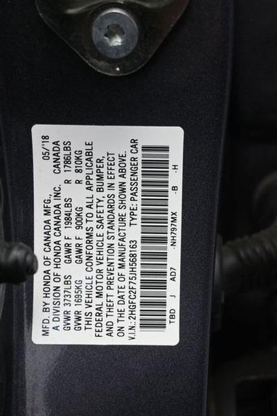 2018 Honda Civic EX