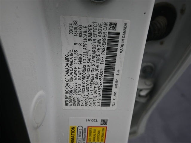 2024 Honda Civic Sport