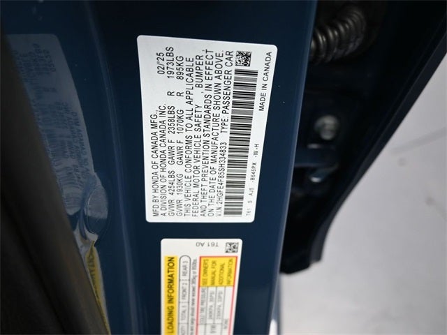 2025 Honda Civic Hybrid Sport Touring