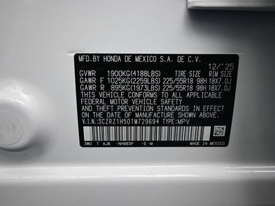 2026 Honda HR-V Sport