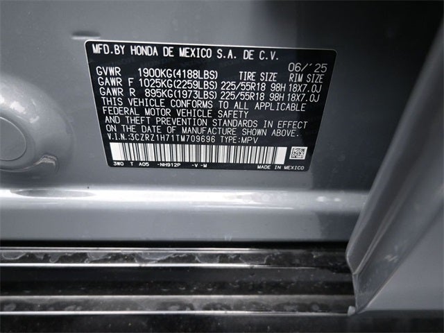 2026 Honda HR-V EX-L