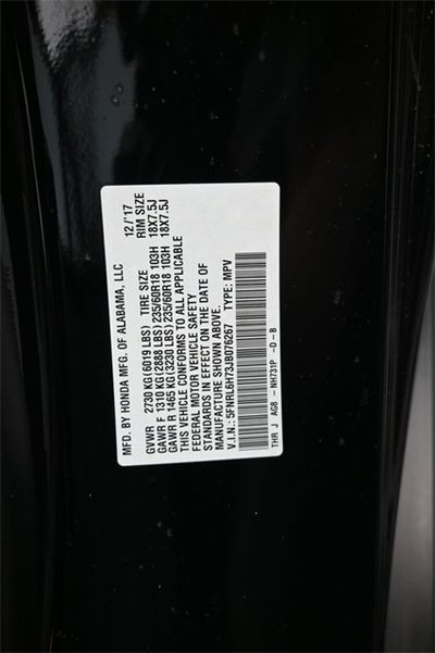 2018 Honda Odyssey EX-L