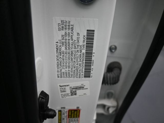 2023 Honda Ridgeline RTL