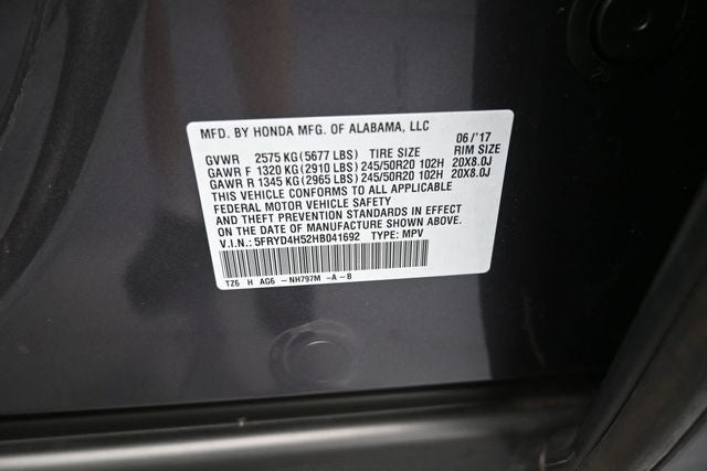 2017 Acura MDX 3.5L SH-AWD w/Technology Package