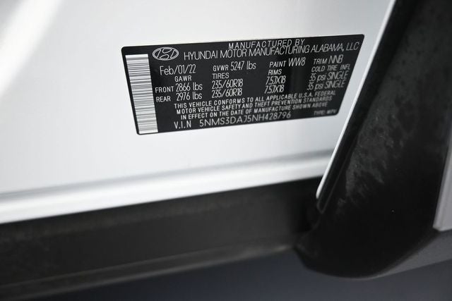 2022 Hyundai Santa Fe SEL