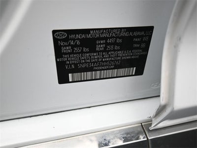 2017 Hyundai Sonata Sport Sedan