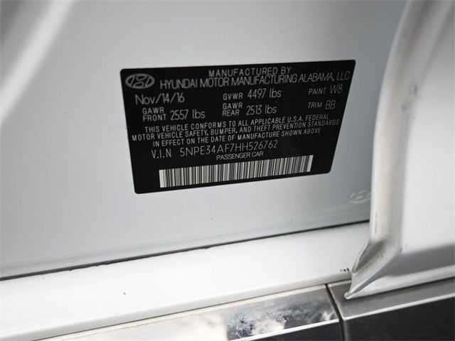 2017 Hyundai Sonata Sport Sedan