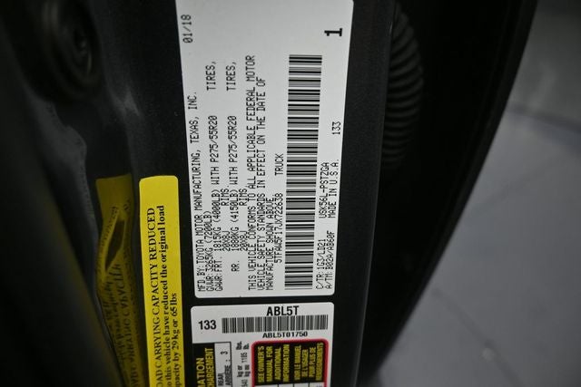 2018 Toyota Tundra 1794 5.7L V8
