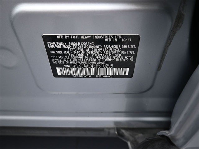 2014 Subaru Forester 2.5i