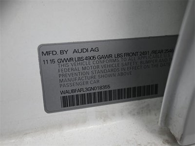 2016 Audi A4 2.0T Premium quattro