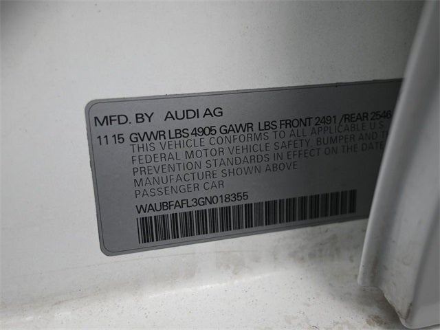 2016 Audi A4 2.0T Premium quattro