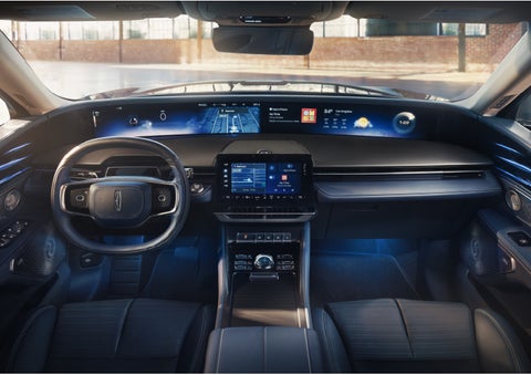 The panoramic display is shown in a 2026 Lincoln Nautilus® SUV. | Doggett Lincoln of Beaumont in Beaumont TX